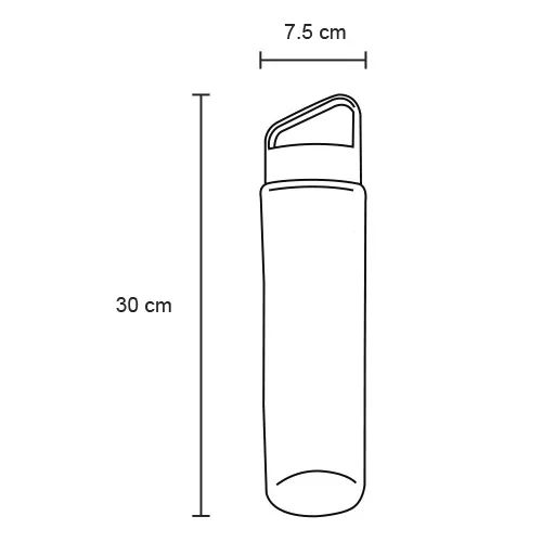 Cilindro de plástico